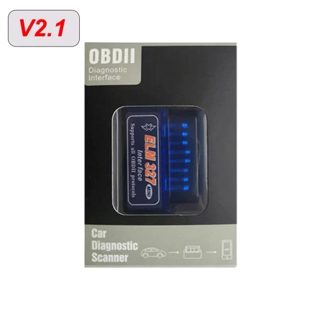 Mini Elm327 Bluetooth OBD2 Scanner V1.5/V2.1 Ferramenta Diagnóstico Carro