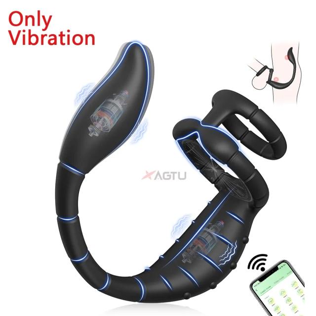 Vibrador Anal de Rotação com Controle por App - O Prazer Amplificado