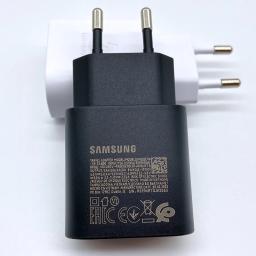 Carregador Super Rápido Samsung com USB Tipo C, Adaptador para Galaxy S24, S23, S20, S21, S22 Plus, A54, A34, Z Flip, Dobre 5, 6, 4, 25W - Image 3