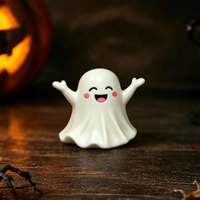 Decoração de Halloween Fantasma Dedo Médio Adorável 1 Unidade