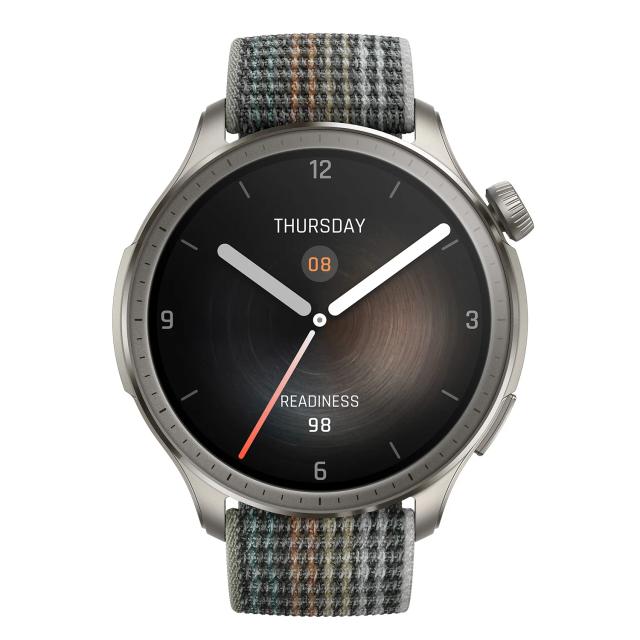 Amazfit Equilíbrio Smartwatch 46mm GPS Dual Band 150+ Modos Esportivos Android iOS