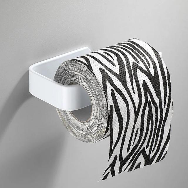Suporte de Toalha de Papel Adesivo para Cozinha e Banheiro Dispenser de Guardanapo