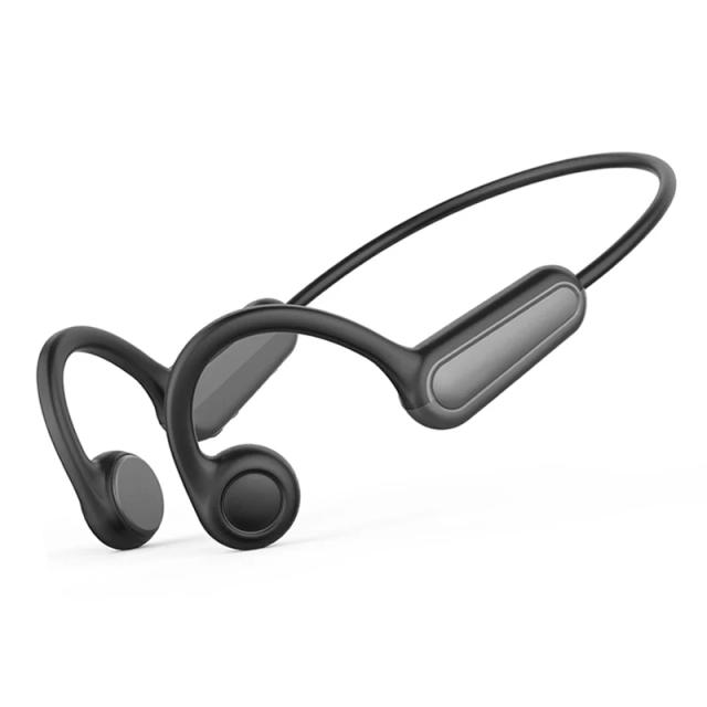Fones de Ouvido B8 Condução Óssea Bluetooth 5.3 Esportes Gancho Ouvido IPX5 Corrida Direção