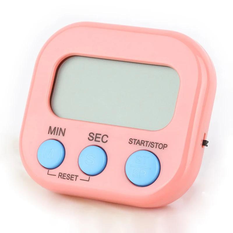 Temporizador Digital de Cozinha para 99 Minutos com Contagem Regressiva, Ferramenta Magnética, Alarme Amigável para Cozinhar e Suporte - Image 1
