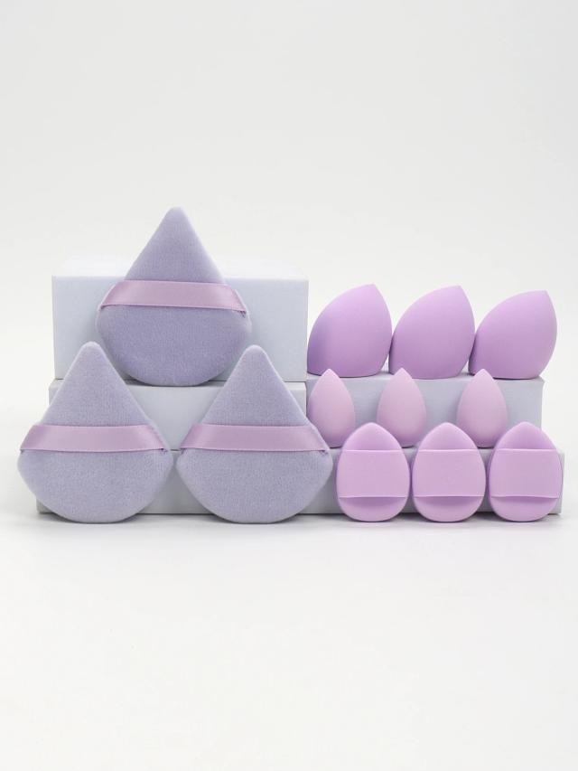 Conjunto de Esponjas de Maquiagem Multiuso 12 Peças