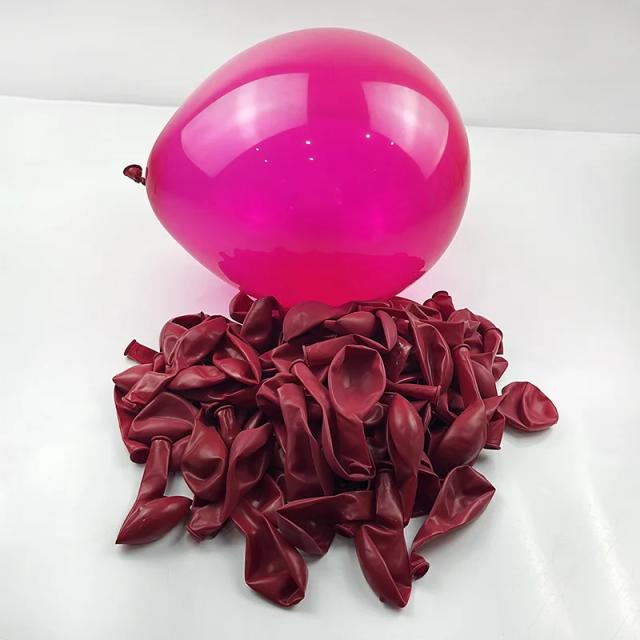 Balão Looner de Látex Pérola Transparente 12" - Decoração Ideal para Festas de Aniversário com Hélio para Crianças