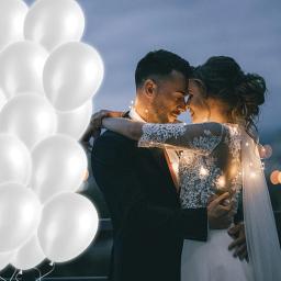 LED Light Up Balões para Casamento, Fornecimento Perfeito para Festa de Aniversário, Festa, CampingBachelor, Natal Housewarming, Baby Shower, 50 - Image 6