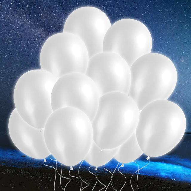 Balões de LED Iluminados - Atraia Atenção em Casamentos, Festas de Aniversário, Acampamentos e Celebrações Especiais com 50 Unidades