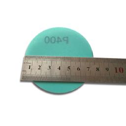 Dupla ação ar aleatória orbital lixadeira, disco de lixamento, revestimento anti-entulhe, lixa, filme PET, gancho e laço, 3 ", 30pcs - Image 2