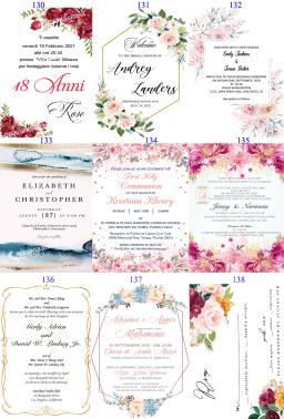 Trifold Cartões De Bolso Para Festa De Casamento, Papel Artesanal, Convites De Casamento, Impressão Personalizada RSVP, Inserir Envelope, 50X - Image 3