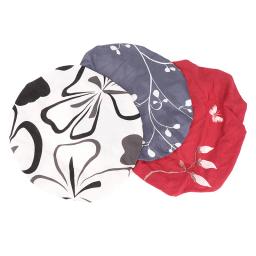 1 pçs redonda cadeira de cobertura barra de fezes capa de assento elástica casa cadeira slipcover cadeira redonda barra de banqueta floral impresso - Image 5