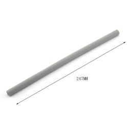 Canudos de silicone reutilizáveis, 6 peças, grau alimentar, reto, curvo, canudo de beber com conjunto de escova de limpeza, acessório de bar para festa - Image 5