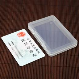 Portátil Limpar Plástico Jóias Caixas De Armazenamento, pequenas caixas quadradas, caso de artesanato, grânulos recipientes, 9.5*6.4*1cm, 1pc - Image 3