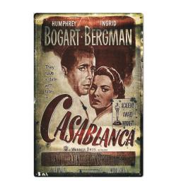 Cartaz do filme clássico filme decorativo metal estanho sinal da placa de parede do vintage bar pub garagem sinais de parede decoração placa de flandres - Image 5