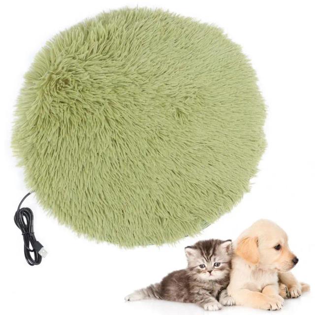 Almofada Elétrica Aquecida para Pets - Conforto e Aquecimento para Cães e Gatos no Inverno com Carregamento USB