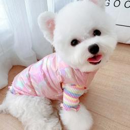 Animal de estimação roupas para cães pequenos à prova dwaterproof água filhote de cachorro pet jaqueta inverno quente colete cão casaco roupas para chihuahua francês bulldog - Image 2