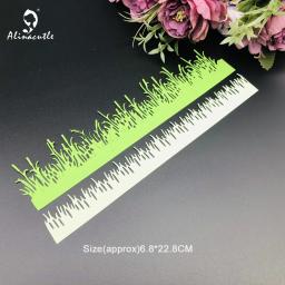 Metal Corte morre para Scrapbooking Papel Artesanato, Metal Slimline, Grama Cut, Handmade Album Card, Soco Arte Faca, gravado morre, 2 PCs - Image 2
