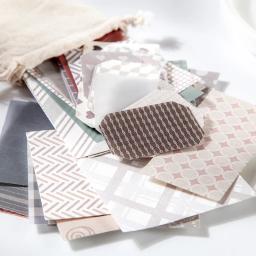 60 pçs scrapbook material conjunto de papel decorativo colagem material papel de fundo para diy scrapbooking diário álbum arte marcador - Image 2