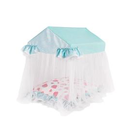 Adorável Pet Berço Almofada Cão, Princesa Cama Casa, Tenda respirável, impermeável, mordida Ninho Resistente, Luxo Cat camas, Pet Shop - Image 5