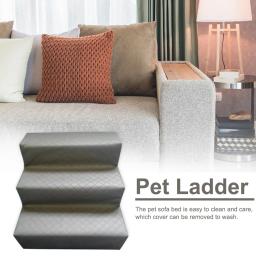 Esponja lavável portátil Escadas para Animais de Estimação, 3 Camadas, Sofá-cama para cão e gato, Anti-Slip Pet Supplies - Image 4