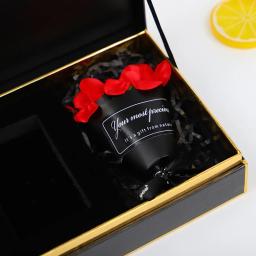 Caixas De Presente De Flores Com Display LCD, Luxuosa Caixa De Vídeo, Personalizável, Festa De Casamento, Novo Estilo, 7 polegadas - Image 4