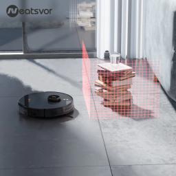 【código: BRA150】Robô Aspirador Neatsvor X600pro 3 em 1 Varre Aspira e Passa Pano MOP Para Limpeza Aspiradora Robot Inteligente - Image 3