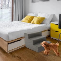 Esponja lavável portátil Escadas para Animais de Estimação, 3 Camadas, Sofá-cama para cão e gato, Anti-Slip Pet Supplies - Image 2