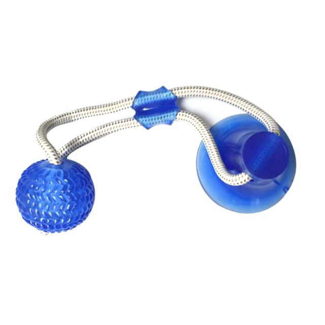 Brinquedos Interativos para Filhotes: Bolas com Ventosa, Cordas Elásticas e Itens para Limpeza Dental e Mastigação