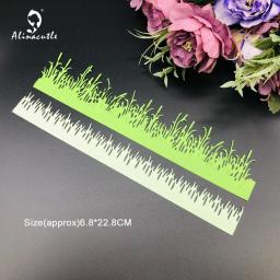 Metal Corte morre para Scrapbooking Papel Artesanato, Metal Slimline, Grama Cut, Handmade Album Card, Soco Arte Faca, gravado morre, 2 PCs - Image 3