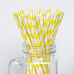 Canudos de papel descartáveis, 25 peças, colorido, listrado, chá de bebê, crianças, aniversário, natal, festa de casamento, suprimentos de decoração - Image 6
