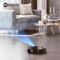 【código: BRA150】Robô Aspirador Neatsvor X600pro 3 em 1 Varre Aspira e Passa Pano MOP Para Limpeza Aspiradora Robot Inteligente - Image 2