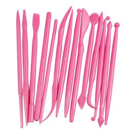Conjunto de escultura em argila e plástico, 14 peças, ferramentas para decoração de bolo, ferramentas para moldar argila, brinquedos, polímero, argila de modelagem - Image 6