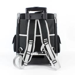 Transporte para animais de estimação de luxo mochila portátil saco do trole do animal de estimação ao ar livre viagem caminhadas respirável saco portador do cão gato acessórios do cão - Image 4