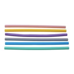 Silicone Mundo Reutilizável Canudos, Palha Flexível Dobrável, Fontes do partido, Acessório de Cozinha, Bar Ferramentas - Image 3