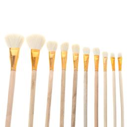 Conjunto de pincéis para pintura artística, pintura a óleo, aquarela acrílica, desenho, artesanato, faça você mesmo, criança, 10 peças - Image 5