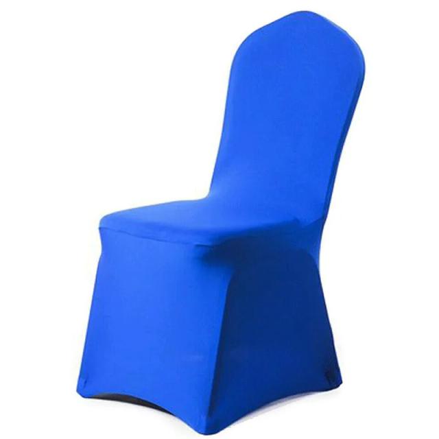 Capa de Cadeira de Elastano em Cor Sólida para Eventos e Restaurantes