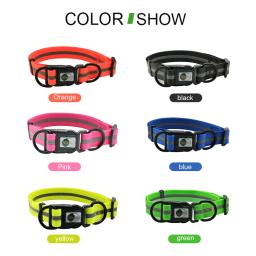 Ágil de alta qualidade coleira cachorro pvc ajustável à prova dwaterproof água reflexivo gato collar anti sujo fácil limpo filhote cachorro grande pequeno pet coleiras - Image 2