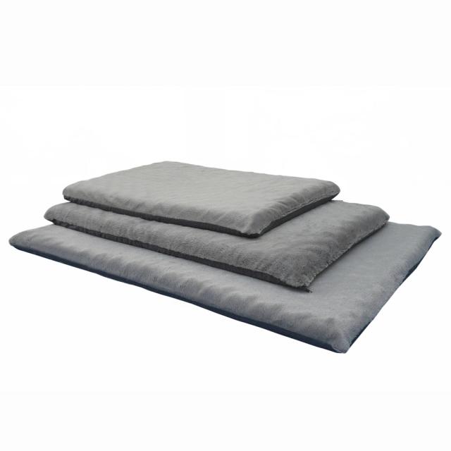 Cama ortopédica de espuma de memória lavável e removível para cães pequenos e médios, sofá-cama luxuoso para pets.
