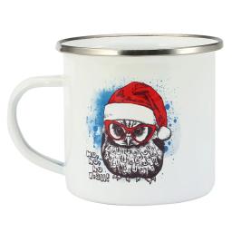 Caneca personalizada do esmalte com foto e texto do LOGOTIPO, caneca com cópia da sublimação, escritório, casa, copos de água engraçados, pequeno-almoço, leite, café, presente do chá, 350ml - Image 6