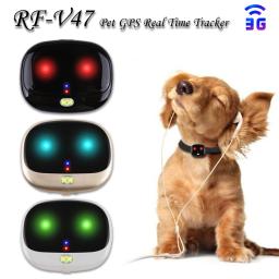 Mini rastreador gps para animais de estimação, dispositivo de rastreamento gps para cães e gatos, à prova d'água, ip67, monitor de voz, comunicação por voz bidirecional - Image 1