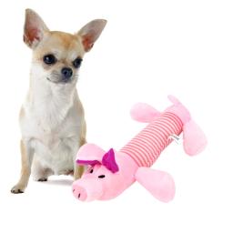 Brinquedo de pelúcia para animais de estimação, brinquedo de pelúcia engraçado com som de boneco para cachorro e gato, de elefante, pato, porco, adequado para todos os animais de estimação - Image 3