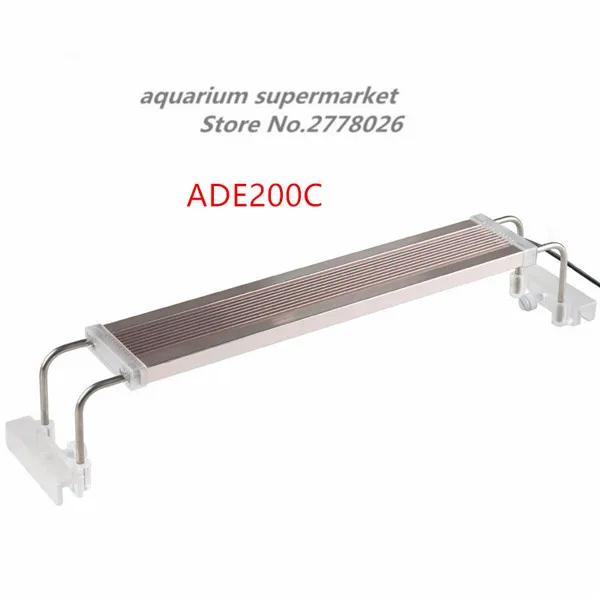 Iluminação LED Ultra-Fina para Aquário Sunsun: Lâmpadas Eficientes para Tanques de Peixes e Plantas Aquáticas ADE200C, ADE300C, ADE400C, ADE500C