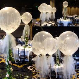 Balões redondos de látex de 36 polegadas, balão grande de 90cm, para decoração de festa de aniversário e casamento, bola de ar inflável, 1 peça - Image 6