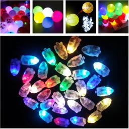10 pces lâmpadas led lâmpadas led látex balão luzes para o natal decoração do dia das bruxas festa de aniversário do casamento decorações suprimentos - Image 1