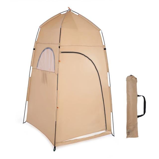 Barraca de Acampamento Portátil para 1-2 Pessoas com Chuveiro e Privacidade para Banho na Praia ou na Montanha