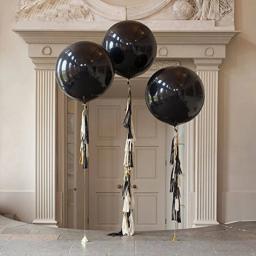 Balões redondos de látex de 36 polegadas, balão grande de 90cm, para decoração de festa de aniversário e casamento, bola de ar inflável, 1 peça - Image 1