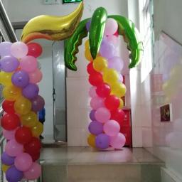 Balões de suporte vertical para casamento/festa, 160cm, decoração, coluna, arco, casa e jardim, suprimentos para festas, bases + palitos + balões - Image 1