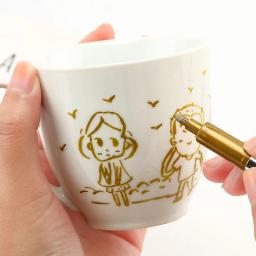 Impermeável Permanente Pintura Canetas Marcador, Ouro, Prata, Caneta Artesanato, Papelaria Estudante, Arte Suprimentos, 1.5mm, 1Pc - Image 3