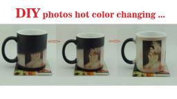 350ml 12oz caneca mágica impressão diy transferência de água quente cor copo de cerâmica logotipo foto personalizar imagem arábia saudita transporte direto - Image 4