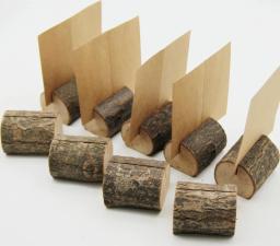 Números de mesa porta cartões de madeira, 5 peças, local de casamento, suporte de cartão, estante de decoração da casa artesanato de madeira natural de madeira - Image 6